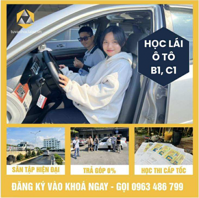 Sở hữu ngay Bằng lái xe ô tô chỉ với 18tr500k