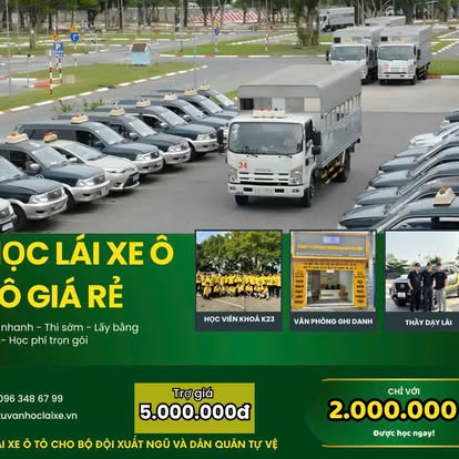 Bộ đội xuất ngũ học lái xe ở đâu? Cơ hội việc làm tại TP.HCM