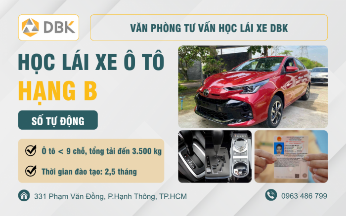 Ô tô hạng B số tự động