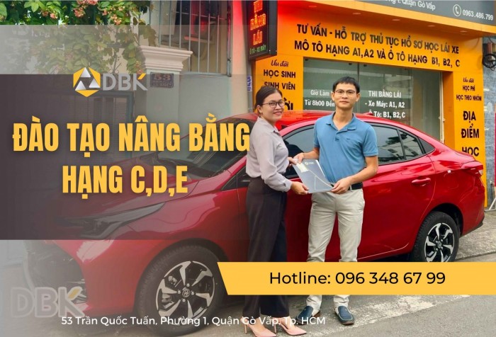 Đào tạo nâng bằng hạng C, D