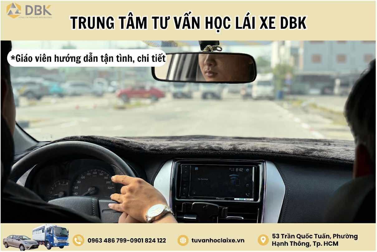 Bổ túc tay lái giá rẻ - Thầy giáo kèm 1:1 và đưa đón tận nơi
