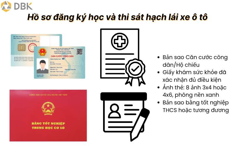 Điều kiện cơ bản để học và thi sát hạch lái xe ô tô