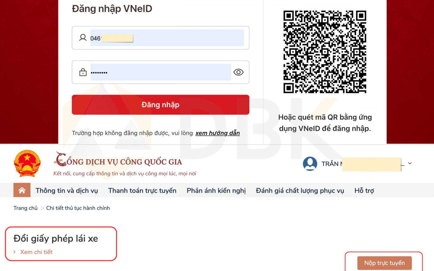 Thủ tục làm lại bằng lái xe ô tô trực tuyến cực dễ 2025