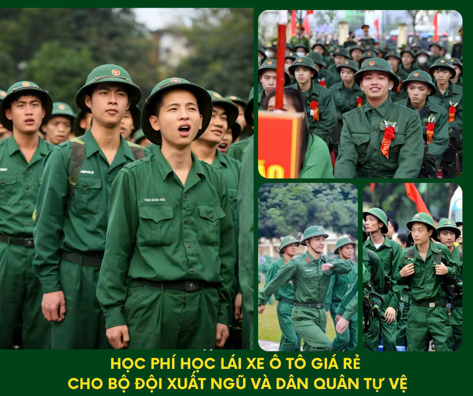 Học lái xe ô tô cho bộ đội xuất ngũ tại Trung tâm tư vấn học lái xe DBK